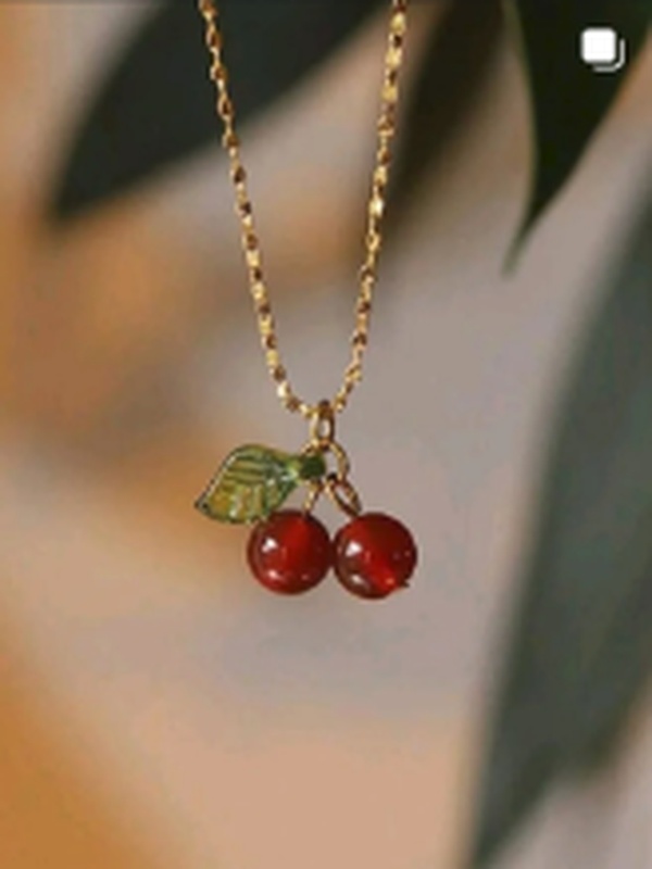 Post 12: Collar Cerezas